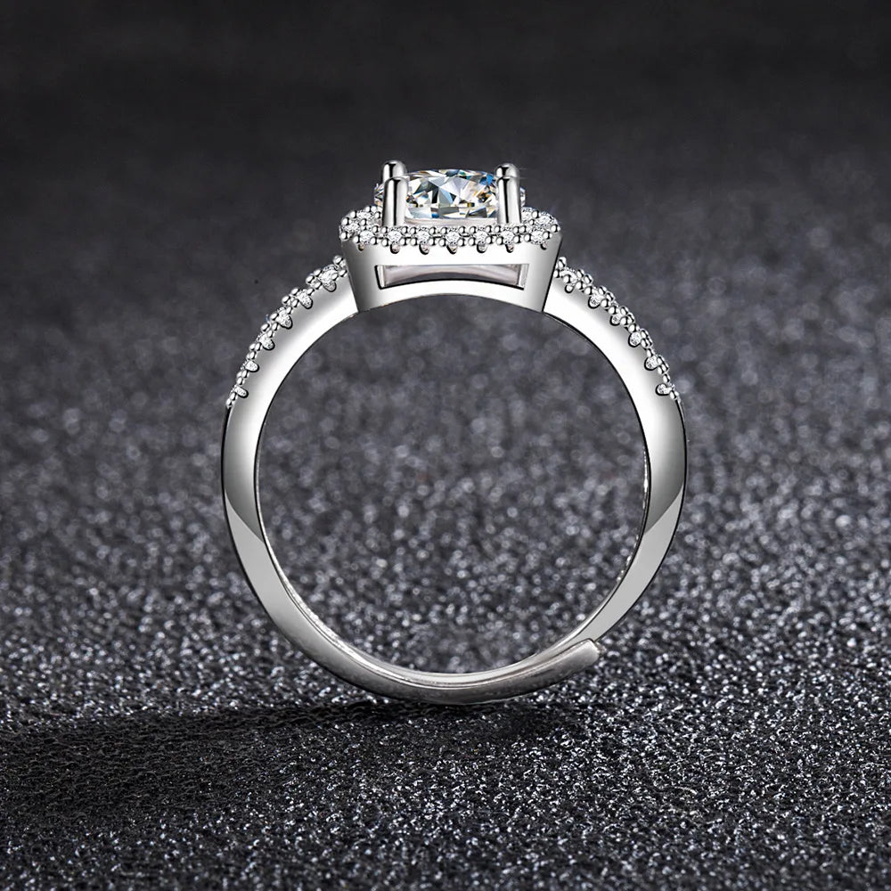 Bague Élissa – Argent sterling 925 & zircon éclat premium