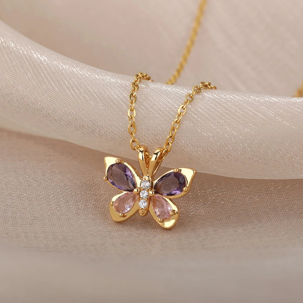 Collier Papillon