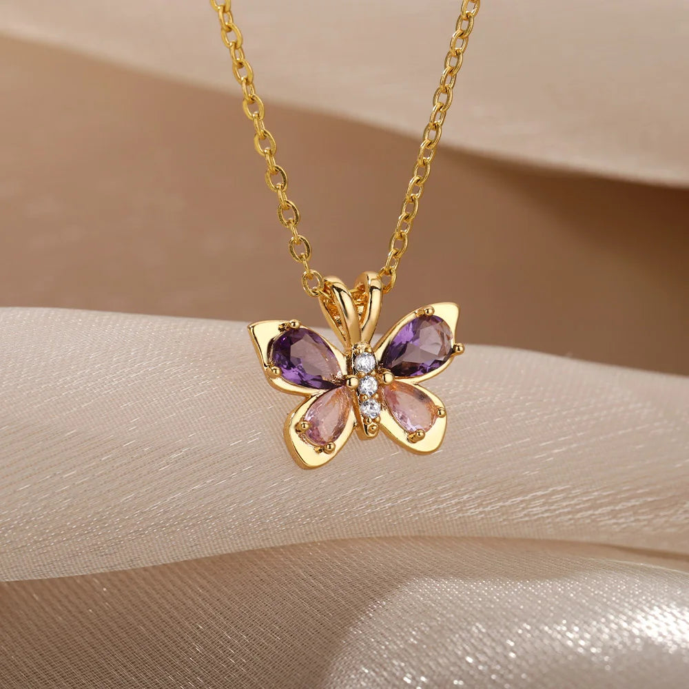 Collier Papillon