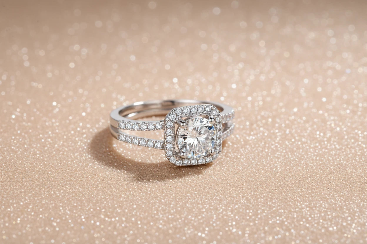 Bague Élissa – Argent sterling 925 & zircon éclat premium